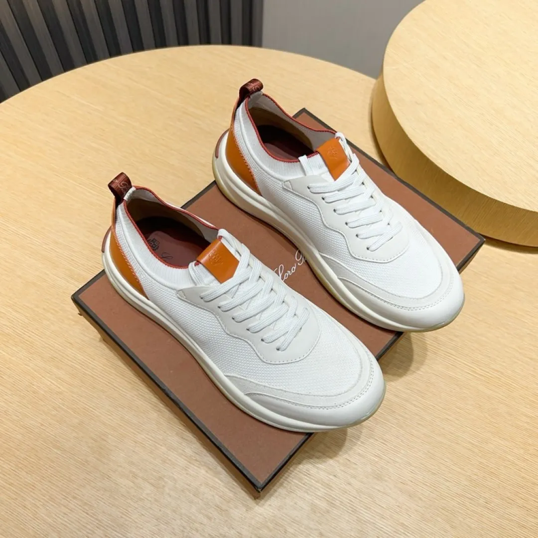 Men's men's shoes 💰P420💰[loro piana] The new moccasin shoes are popular all over the world, and the official website is selling like hotcakes. The upper is made of original fly weave with first-layer cowhide and original rubber soles. It is a classic. The complex craftsmanship and meticulous structure make the shoes light and soft, allowing you to walk comfortably and freely. Perfect for summer wear. Yardage: 38-45. (45 is custom-made and cannot be returned or exchanged)